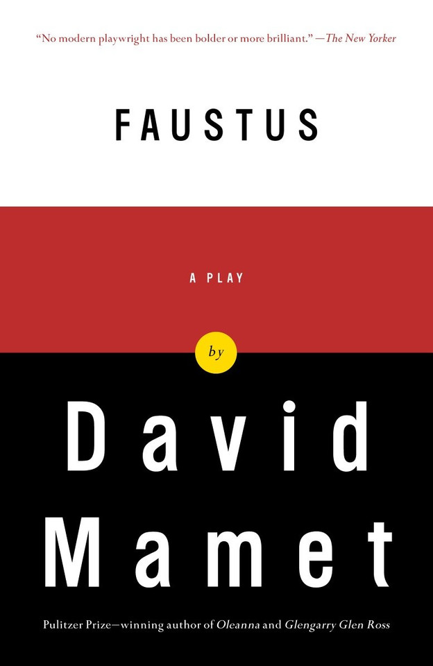 Faustus: A Play book cover by David Mamet