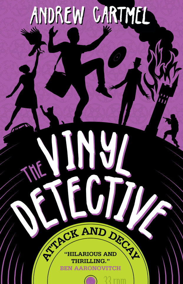 Attack and Decay: The Vinyl Detective (The Vinyl Detective) book cover by Andrew Cartmel