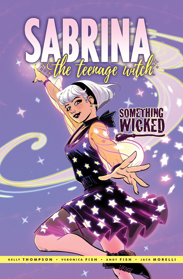 Sabrina: Something Wicked book cover by Kelly Thompson