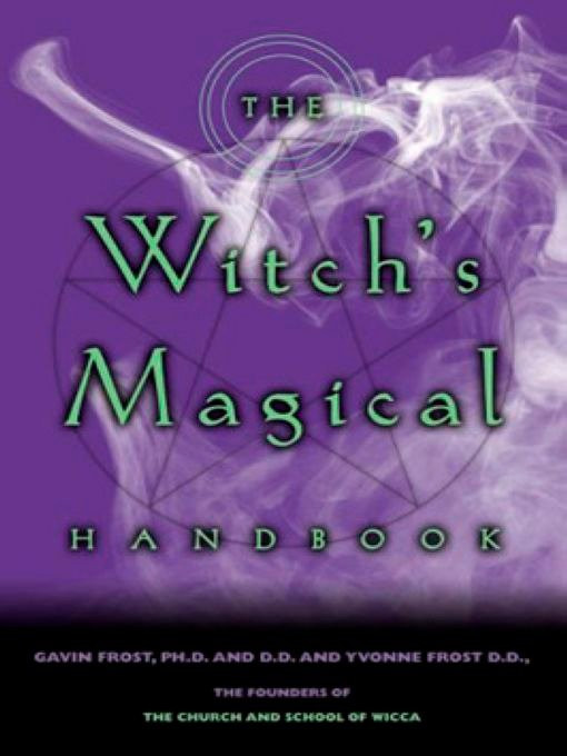 The Witch's Magical Handbook book cover by Gavin Frost, Yvonne Frost