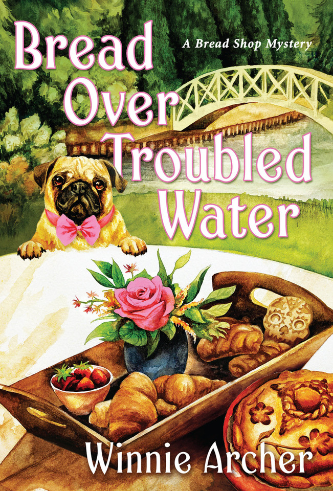 Bread Over Troubled Water (A Bread Shop Mystery) book cover by Winnie Archer
