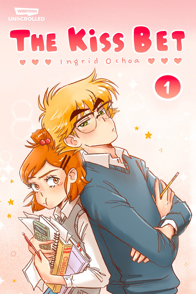 The Kiss Bet, Vol. 1: A WEBTOON Unscrolled Graphic Novel book cover by 
