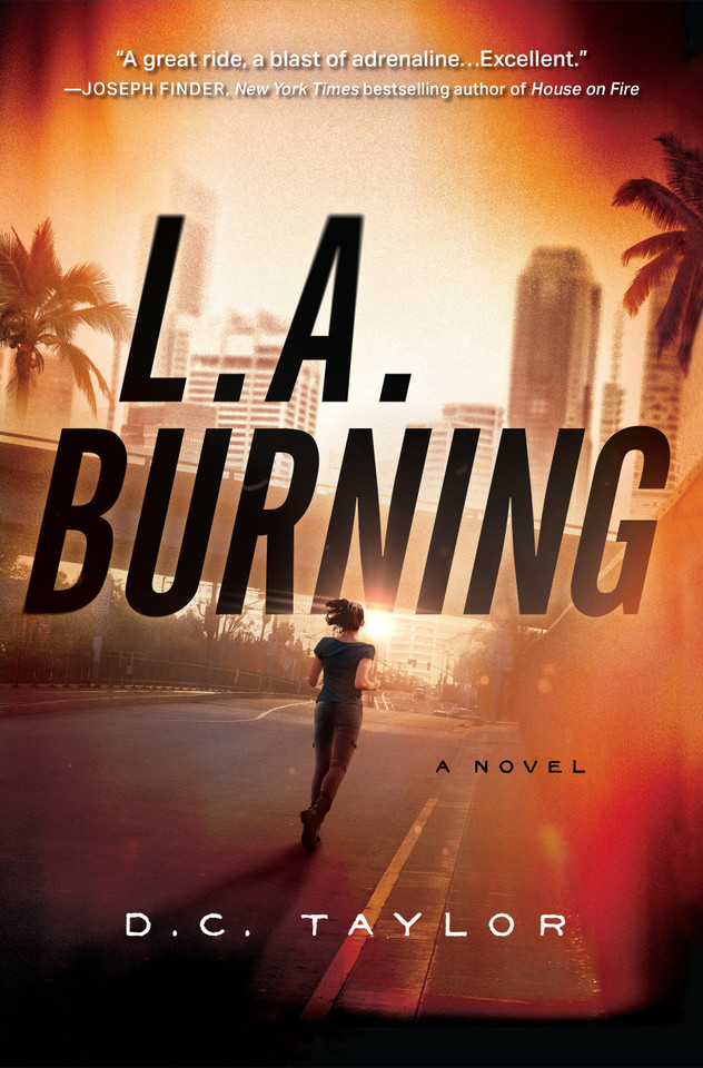 L.A. Burning: A Novel book cover by D. C. Taylor