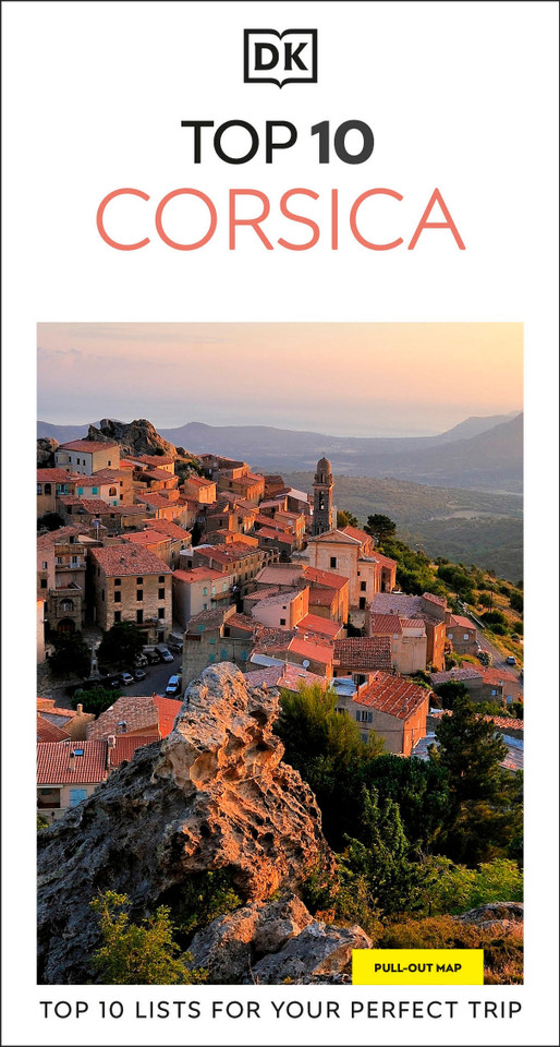 DK Top 10 Corsica: Top 10 lists for your perfect trip, plus an all-weather folded map (Pocket Travel Guide) book cover by DK Travel