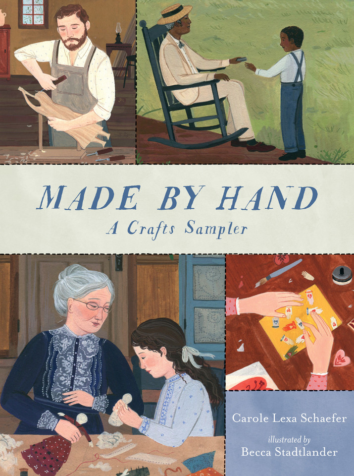 Made By Hand: A Crafts Sampler book cover by Carole Lexa Schaefer