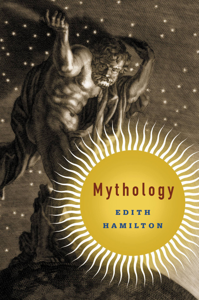 Mythology book cover by Edith Hamilton