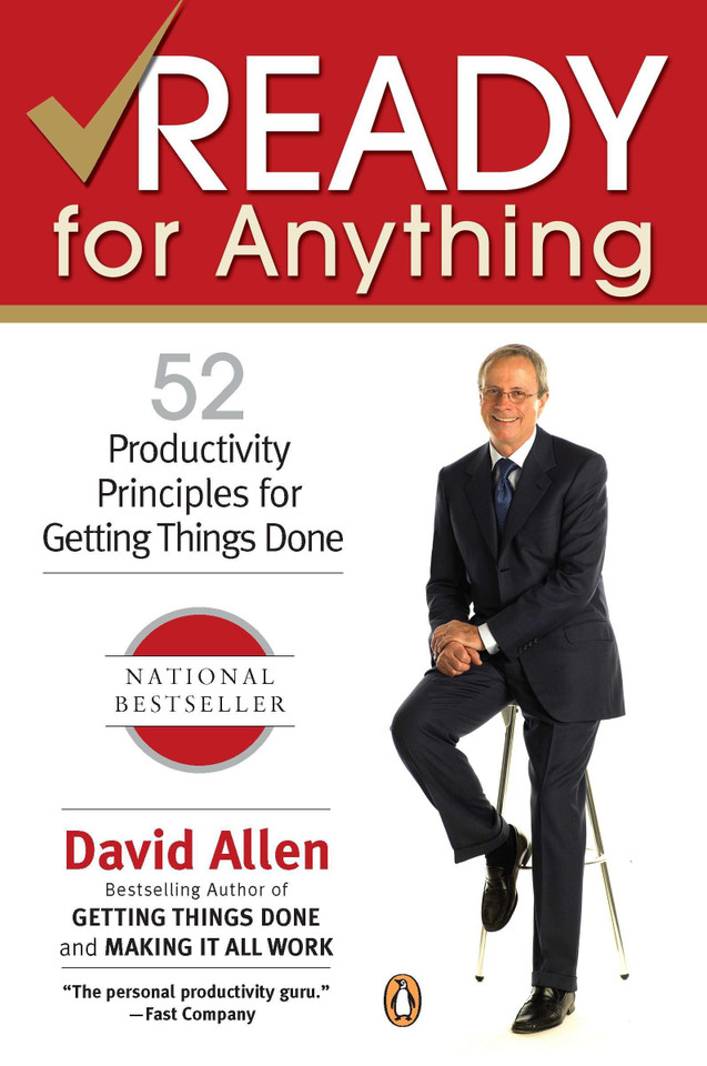 Ready for Anything: 52 Productivity Principles for Getting Things Done book cover by David Allen