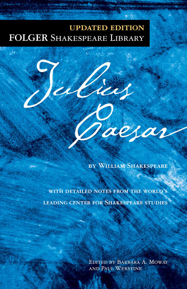 Julius Caesar (Folger Shakespeare Library) book cover by William Shakespeare