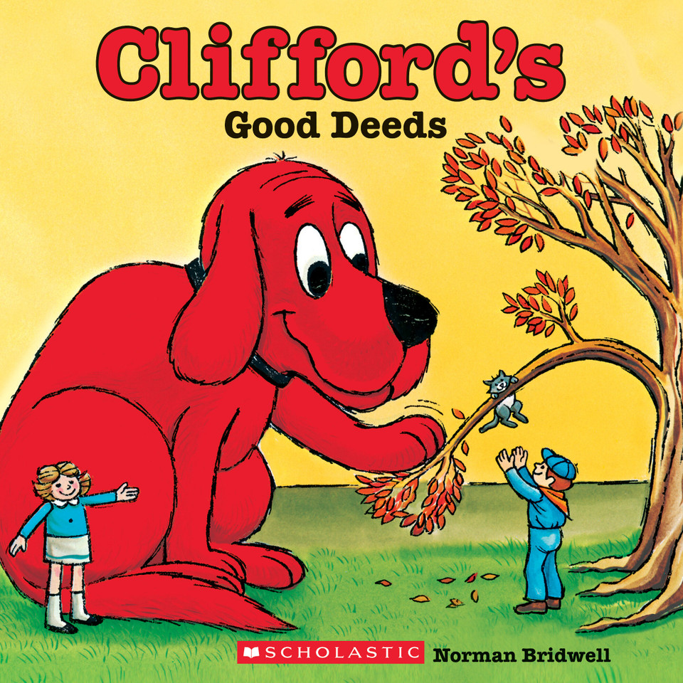Clifford's Good Deeds (Classic Storybook) book cover by Norman Bridwell