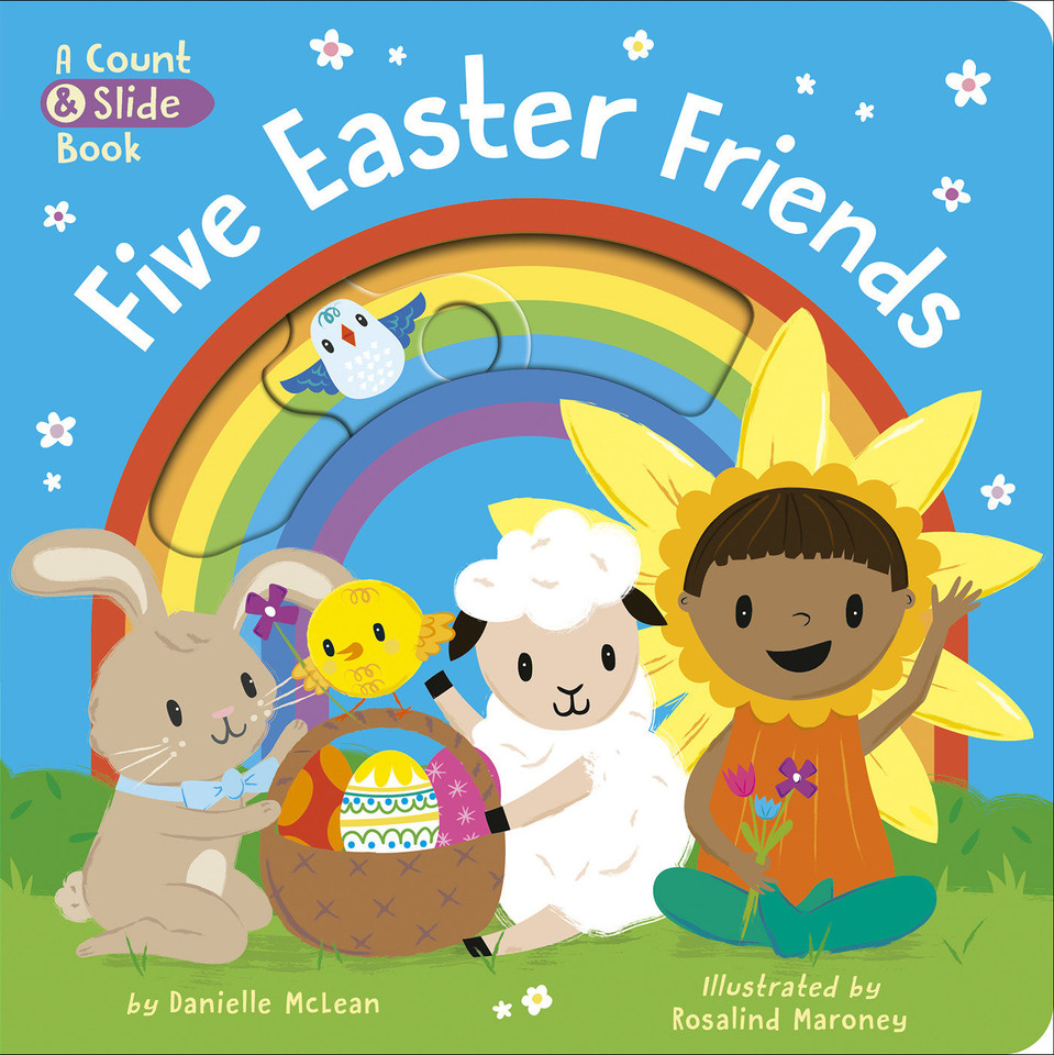 Five Easter Friends: A Count & Slide Book book cover by Danielle McLean