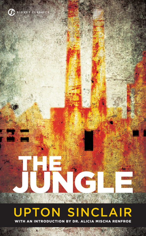 The Jungle book cover by Upton Sinclair