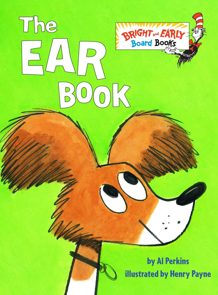 The Ear Book (Bright & Early Board Books) book cover by Al Perkins