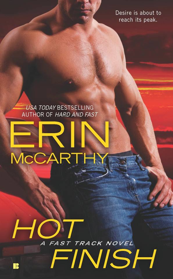 Hot Finish (Fast Track) book cover by Erin McCarthy