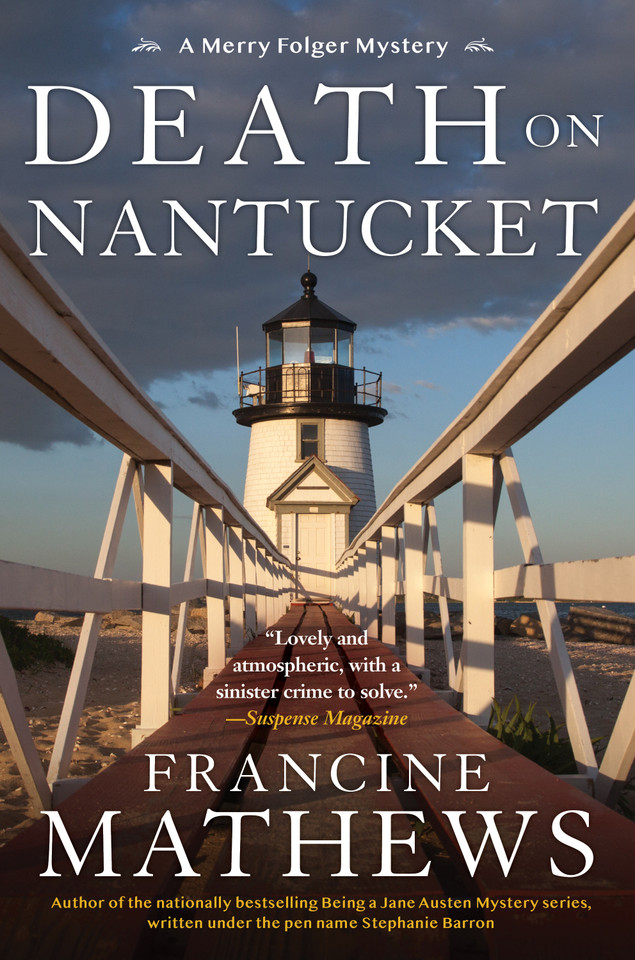 Death on Nantucket (A Merry Folger Nantucket Mystery) book cover by Francine Mathews