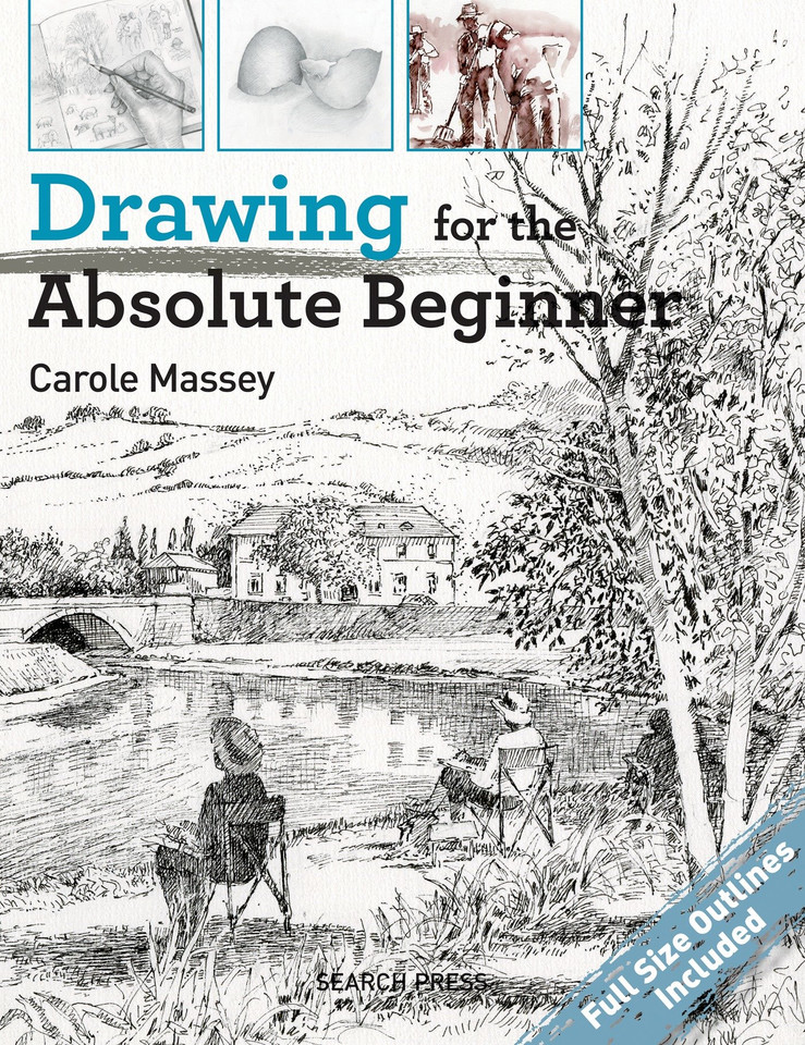 Drawing for the Absolute Beginner (ABSOLUTE BEGINNER ART) book cover by Carole Massey