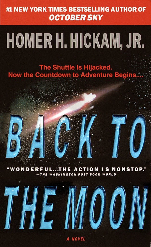 Back to the Moon book cover by Homer Hickam