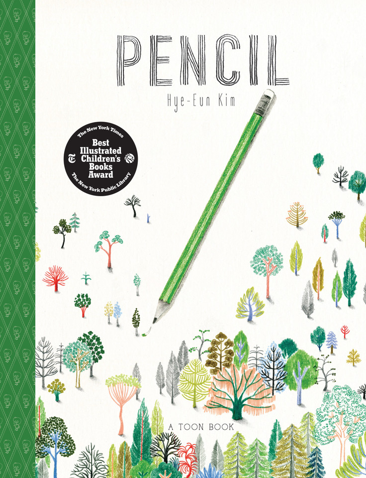 Pencil book cover by Hye-Eun Kim