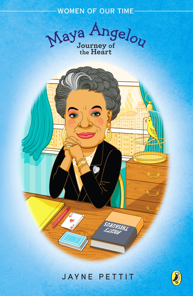 Maya Angelou: Journey of the Heart (Rainbow Biography) book cover by Jayne Pettit