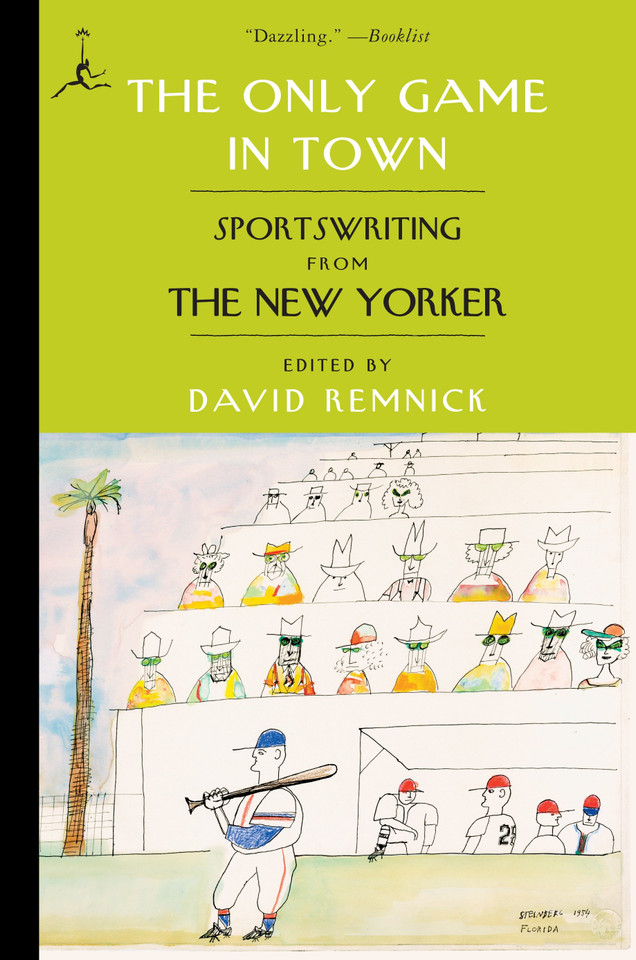 The Only Game in Town: Sportswriting from The New Yorker book cover by 