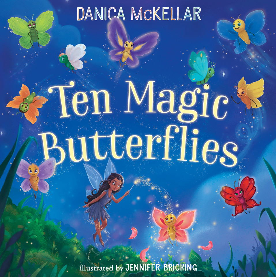Ten Magic Butterflies (McKellar Math) book cover by Danica McKellar