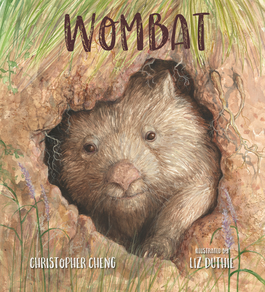 Wombat book cover by Christopher Cheng