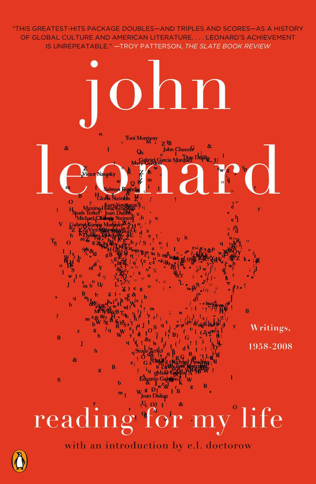 Reading for My Life: Writings, 1958-2008 book cover by John Leonard