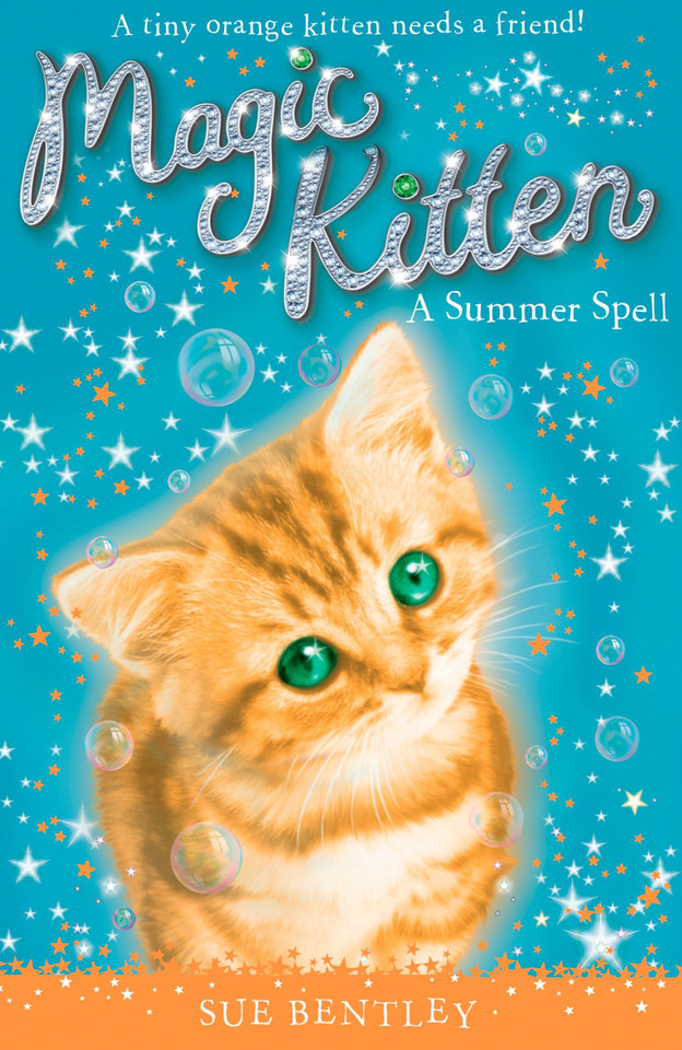 A Summer Spell #1 (Magic Kitten) book cover by Sue Bentley