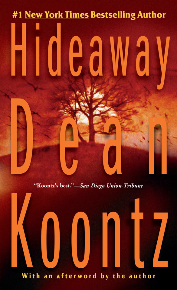 Hideaway book cover by Dean Koontz