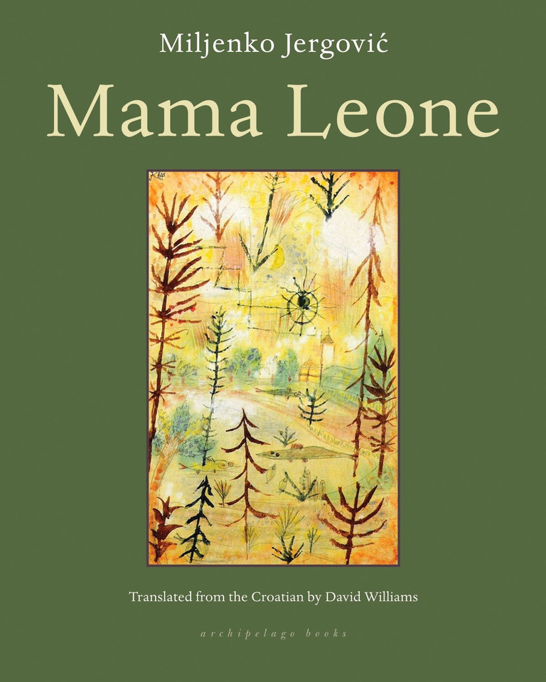 Mama Leone book cover by Miljenko Jergovic