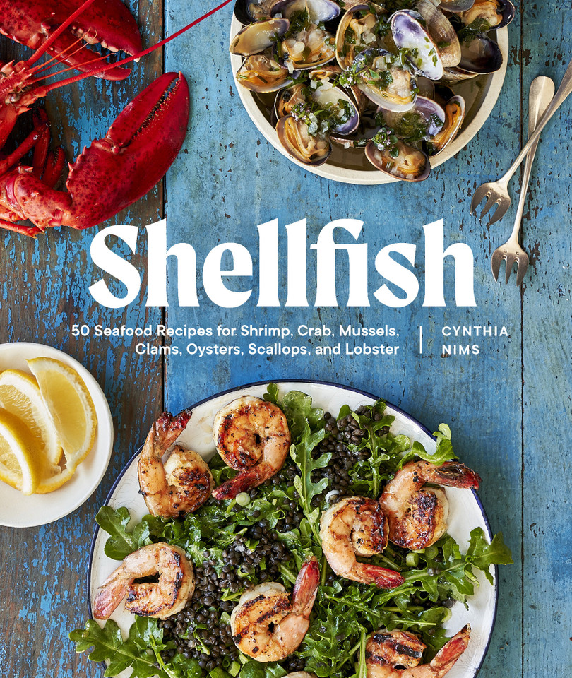 Shellfish: Recipes with the Fresh Taste of the Sea (A Seafood Cookbook) book cover by Cynthia Nims