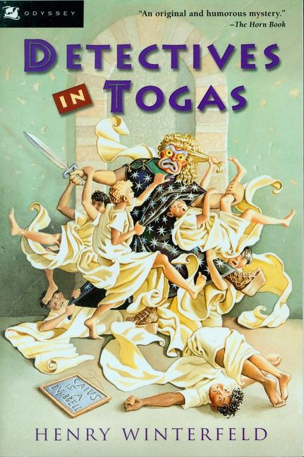 Detectives in Togas book cover by Henry Winterfeld