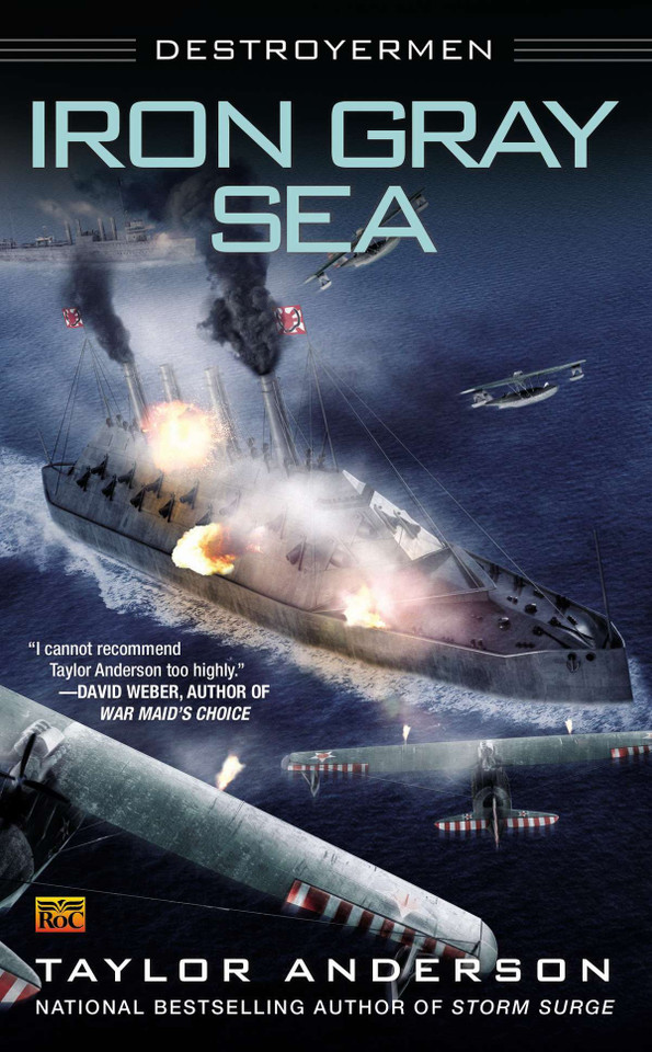 Iron Gray Sea: Destroyermen (Destroyermen) book cover by Taylor Anderson