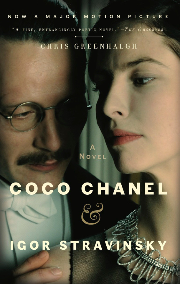 Coco Chanel & Igor Stravinsky book cover by Chris Greenhalgh