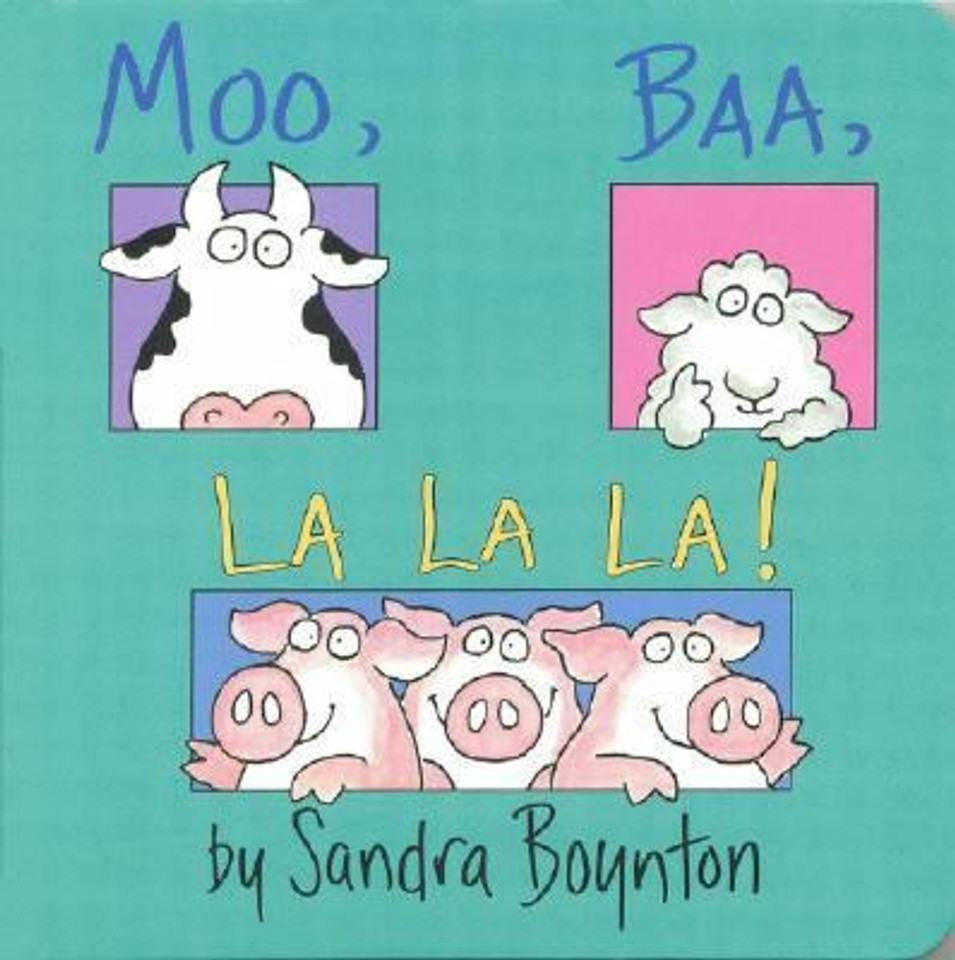 Moo, Baa, La La La! Cover Moo, Baa, La La La! Cover