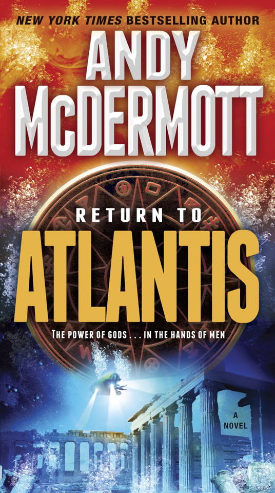 Return to Atlantis: A Novel (Nina Wilde and Eddie Chase) book cover by Andy McDermott