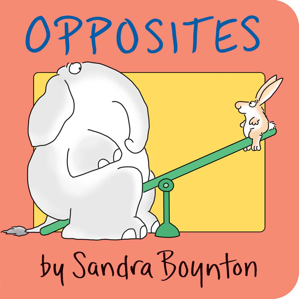Opposites book cover by Sandra Boynton