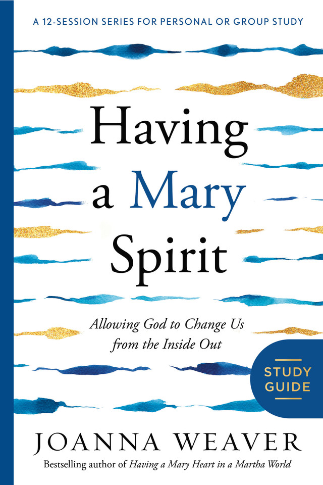 Having a Mary Spirit Study Guide: Allowing God to Change Us from the Inside Out book cover by Joanna Weaver