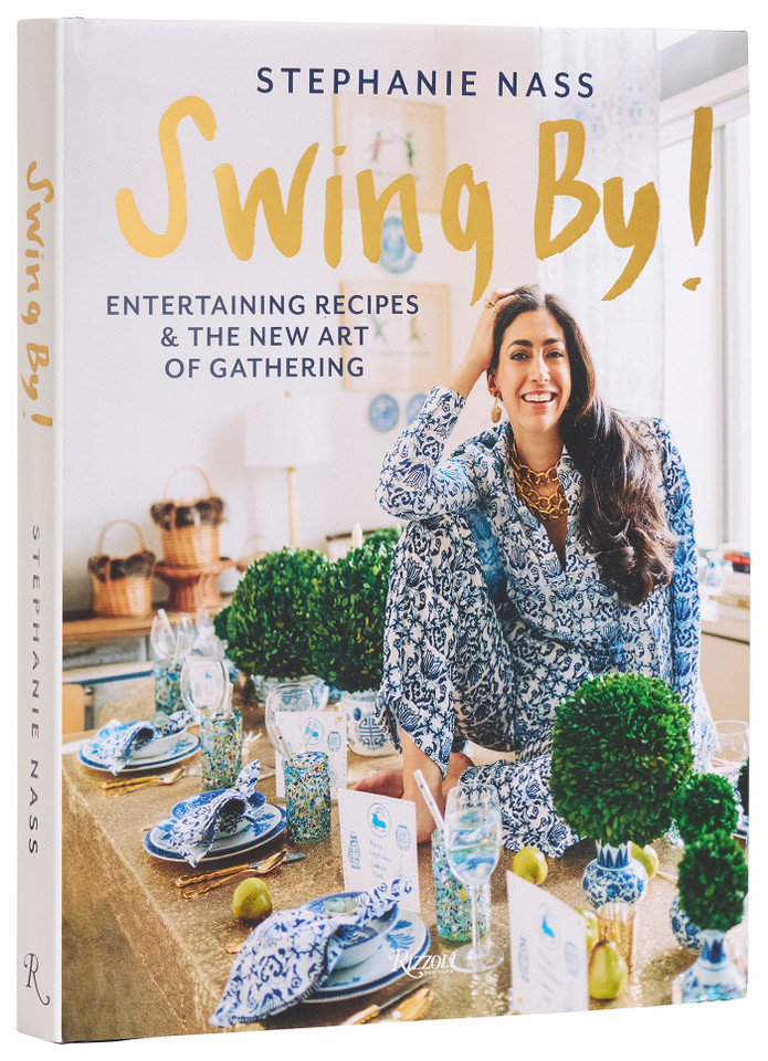 Swing By!: Entertaining Recipes and the New Art of Gathering book cover by Stephanie Nass