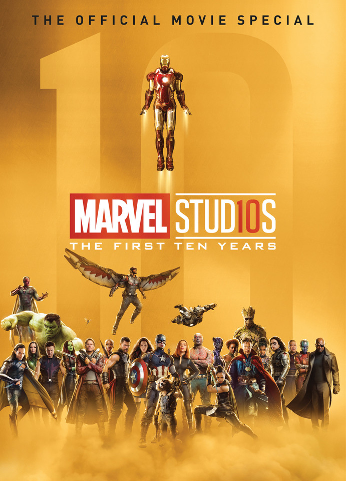 Marvel Studios: The First Ten Years (MARVEL) book cover by Titan
