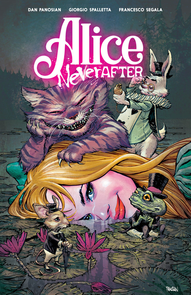 Alice Never After (Alice Never After) book cover by Dan Panosian