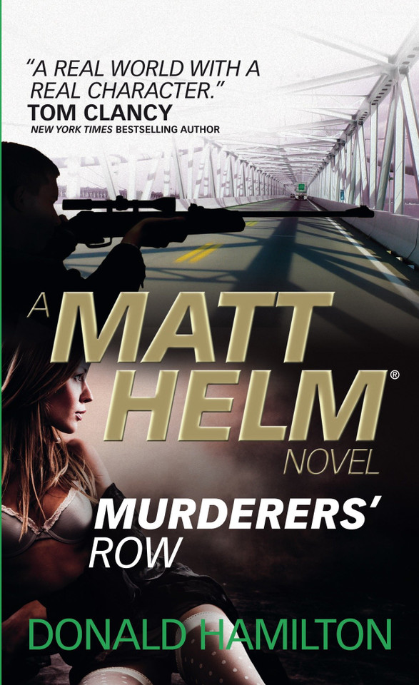 Matt Helm - Murderers' Row (Matt Helm) book cover by Donald Hamilton