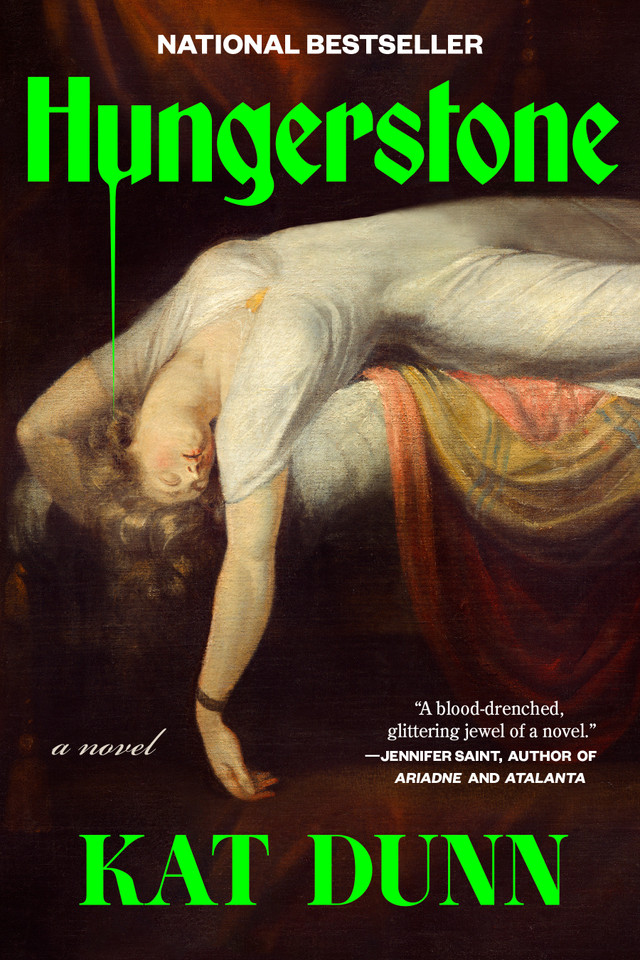 Hungerstone book cover by Kat Dunn