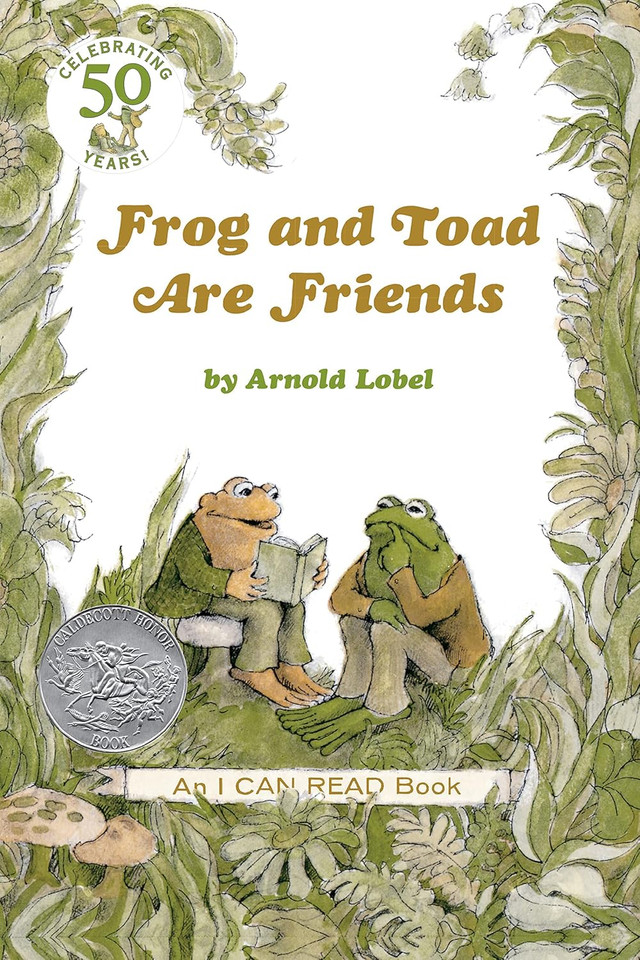 Frog and Toad Are Friends: A Caldecott Honor Award Winner from the Classic Animal Friendship and Adventure Series, Great for Growing Reading Skills and Early Literacy Development for Kids [ages 4-8] (I Can Read Level 2) book cover by Arnold Lobel