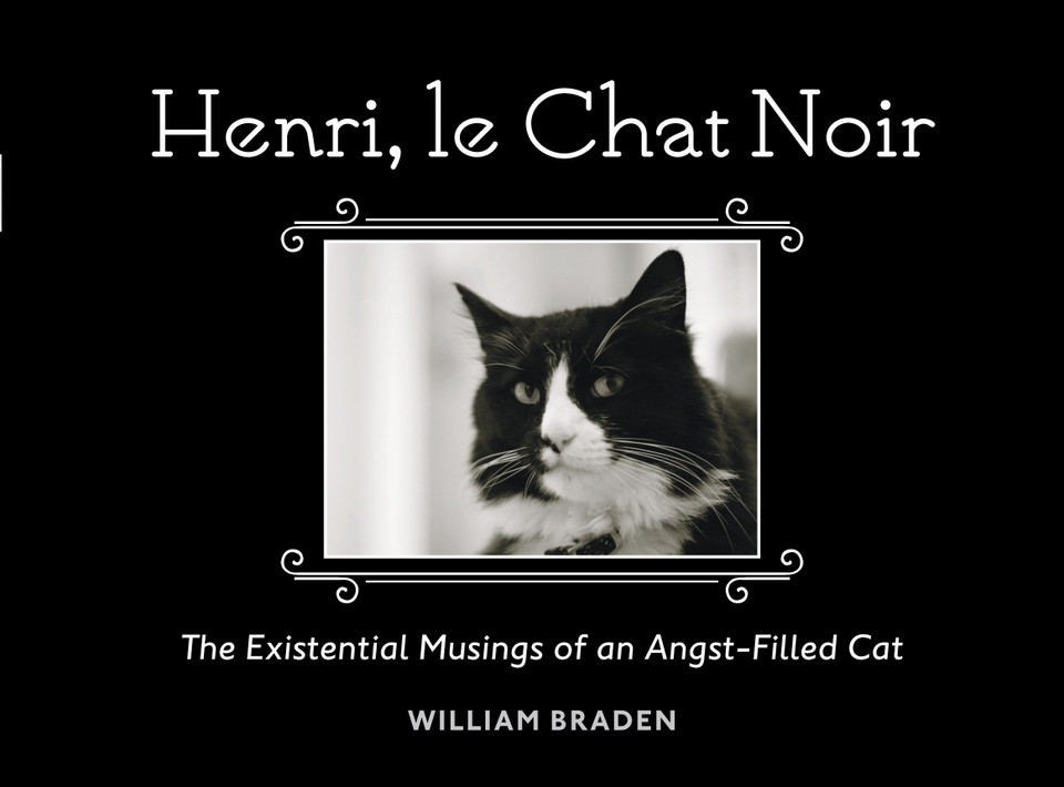 Henri, le Chat Noir: The Existential Musings of an Angst-Filled Cat book cover by William Braden