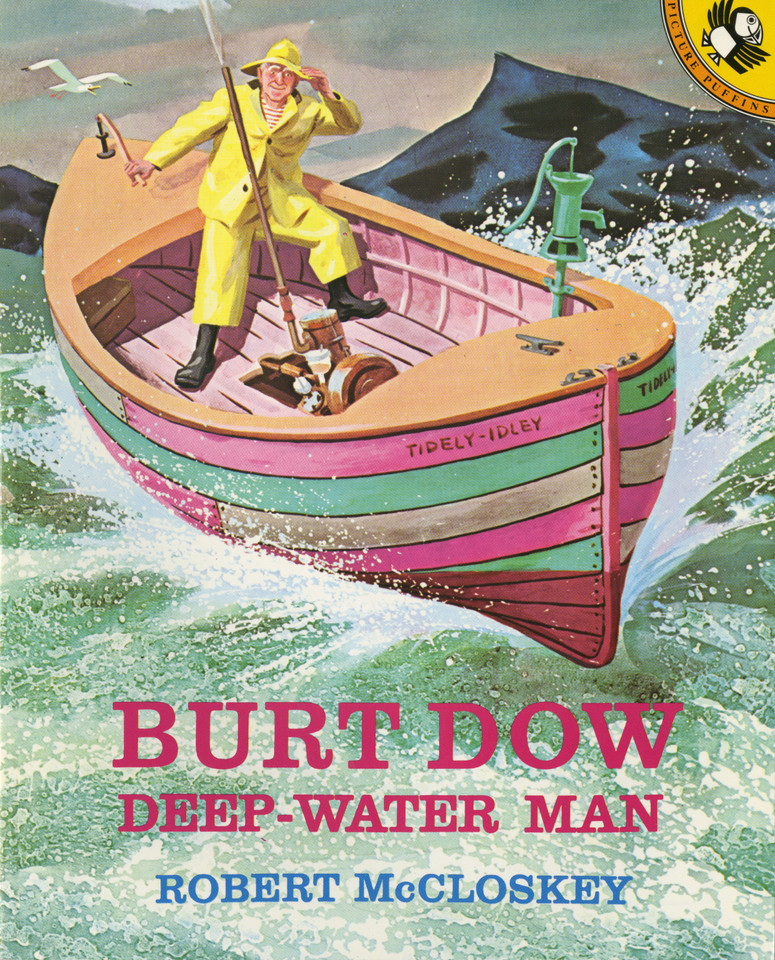 Burt Dow, Deep-Water Man book cover by Robert McCloskey