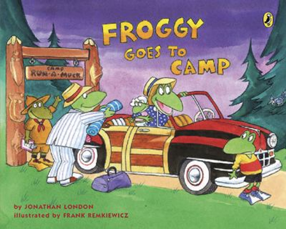 Froggy Goes to Camp Cover