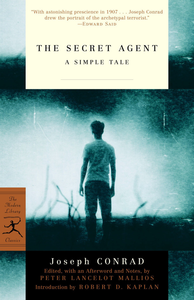 The Secret Agent: A Simple Tale (Modern Library 100 Best Novels) book cover by Joseph Conrad