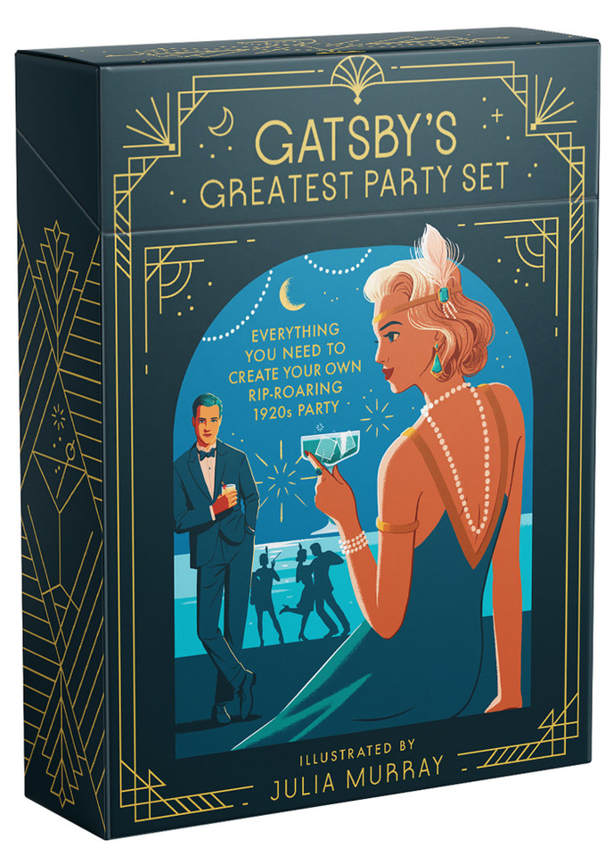 Gatsby's Greatest Party Set: Everything You Need to Create Your Own Rip-roaring 20s Party book cover by 