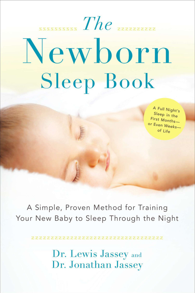 The Newborn Sleep Book: A Simple, Proven Method for Training Your New Baby to Sleep Through the Night book cover by Lewis Jassey, Jonathan Jassey