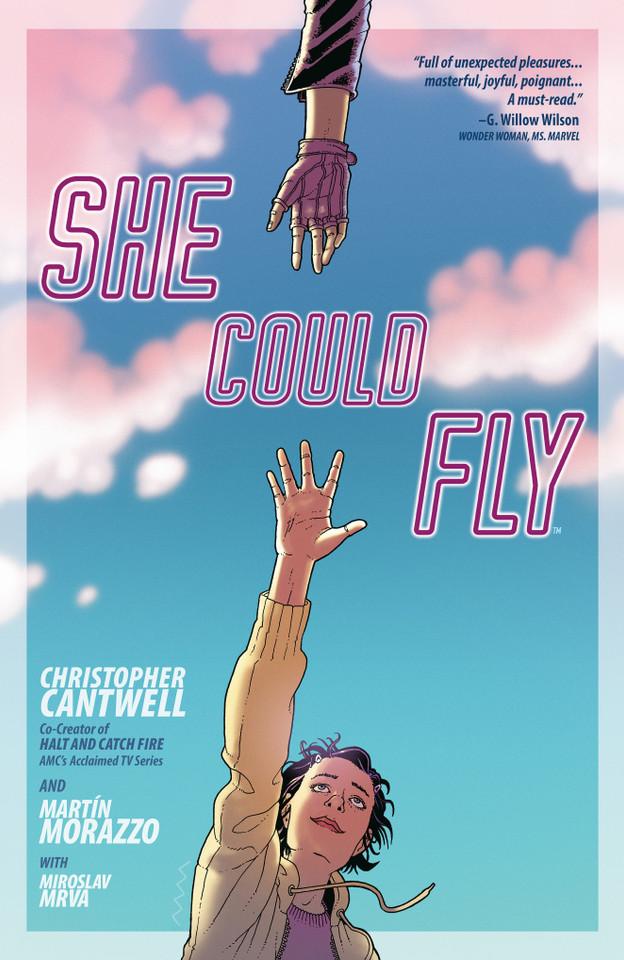 She Could Fly book cover by Christopher Cantwell
